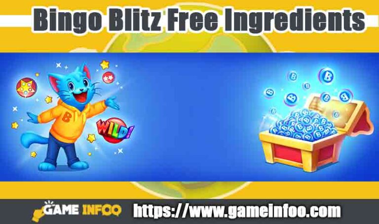 Bingo Blitz Free Ingredients