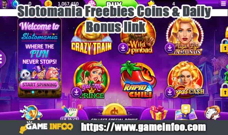 Slotomania Freebies Coins & Daily Bonus link